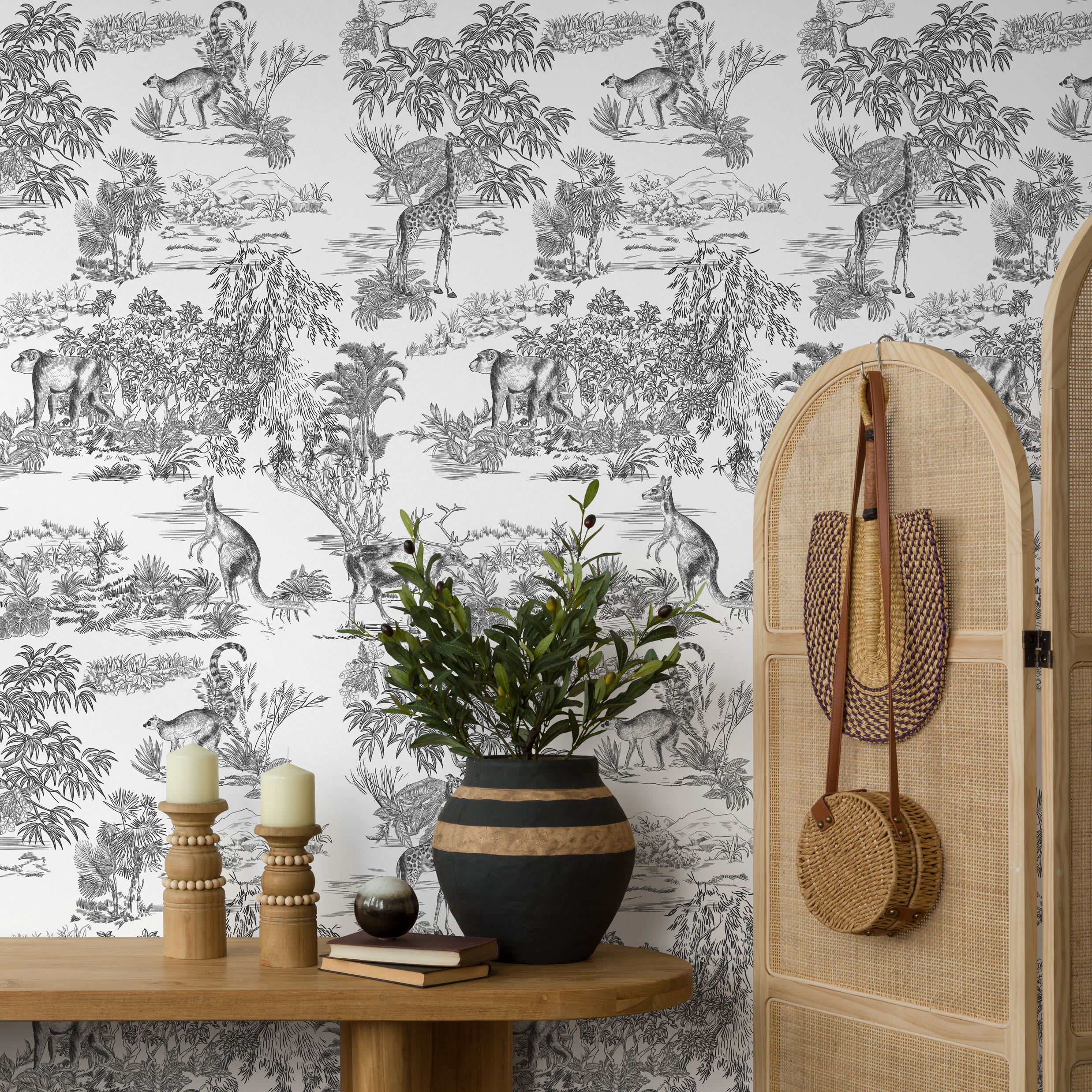 ONDECOR LLC Launches Black and White Wallpaper Collection