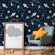 ONDECOR says space wallpaper is a top kids' room trend for 2026