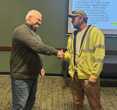 MEA Energy Association Honors Charles Kendall of Miller Pipeline with Compassion in Action Award