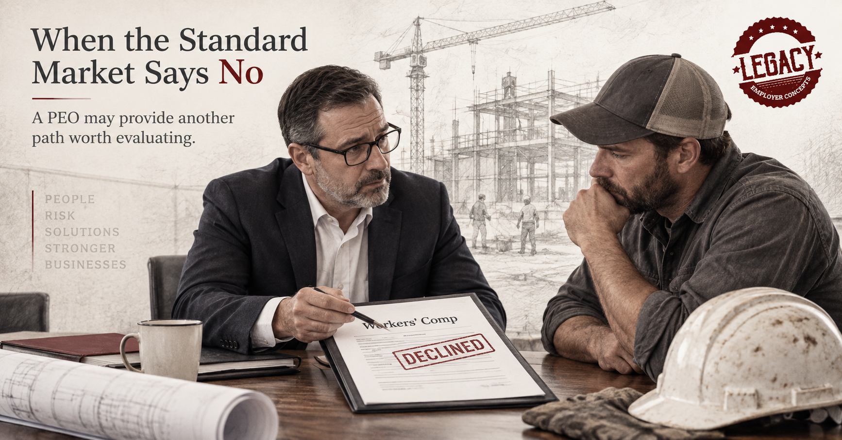 Legacy Employer Concepts Publishes Workers’ Compensation Placement Screen for Insurance Agents Facing Difficult Risks