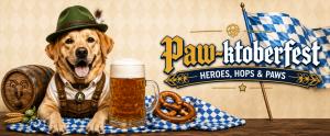 Jet Direct Mortgage will host Paw-ktoberfest: Heroes, Hops & Paws, a community fundraiser benefiting Paws of War, on Saturday, October 3, from 1:00 to 4:00 p