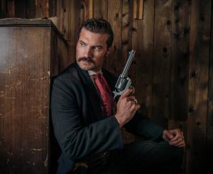 Jeff DuJardin as the Marquis de Morès in season 2 of ELKHORN (photo credit: Morgan Weistling)