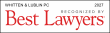 Whitten & Lublin Recognized in The Best Lawyers in Canada™ 2027 Edition