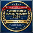 Dr. Samuel Shatkin Jr. Named to Newsweek’s Best Plastic Surgeons 2026 for Rhinoplasty