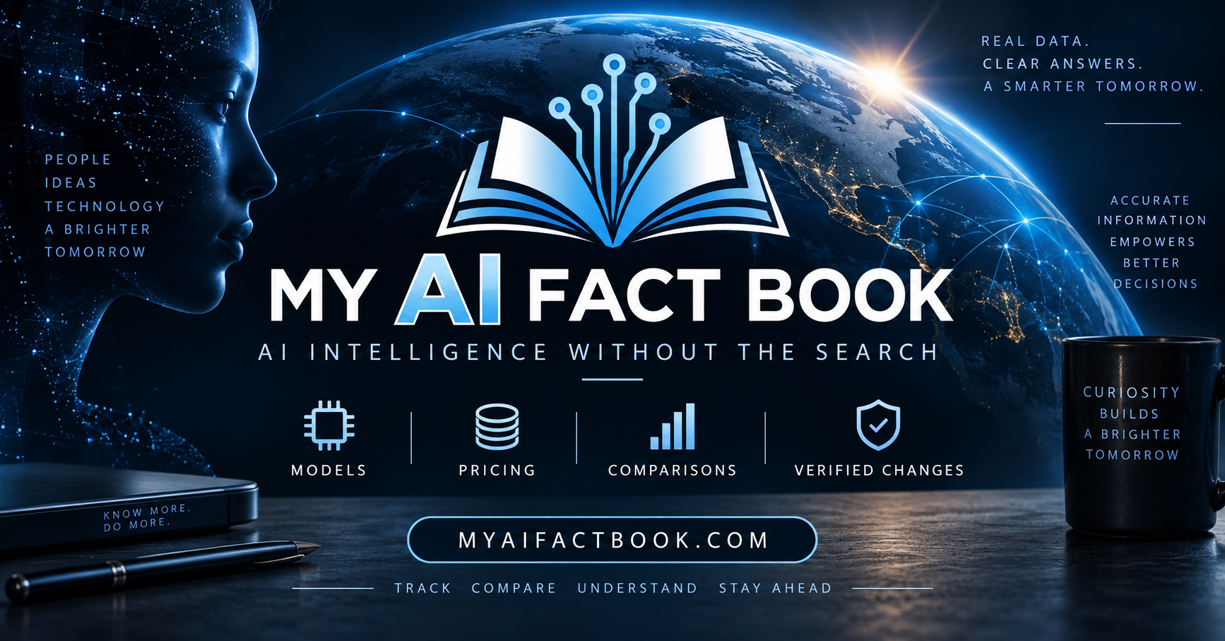 My AI Fact Book Launches Verified Platform for Tracking AI Models, Pricing and Industry Changes