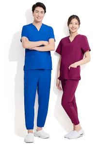 E SONG APPAREL V Neck Jogger Scrub Set For Sample Review