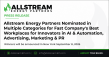 Allstream Energy Partners Nominated in Multiple Categories for Fast Company's Best Workplaces for Innovators