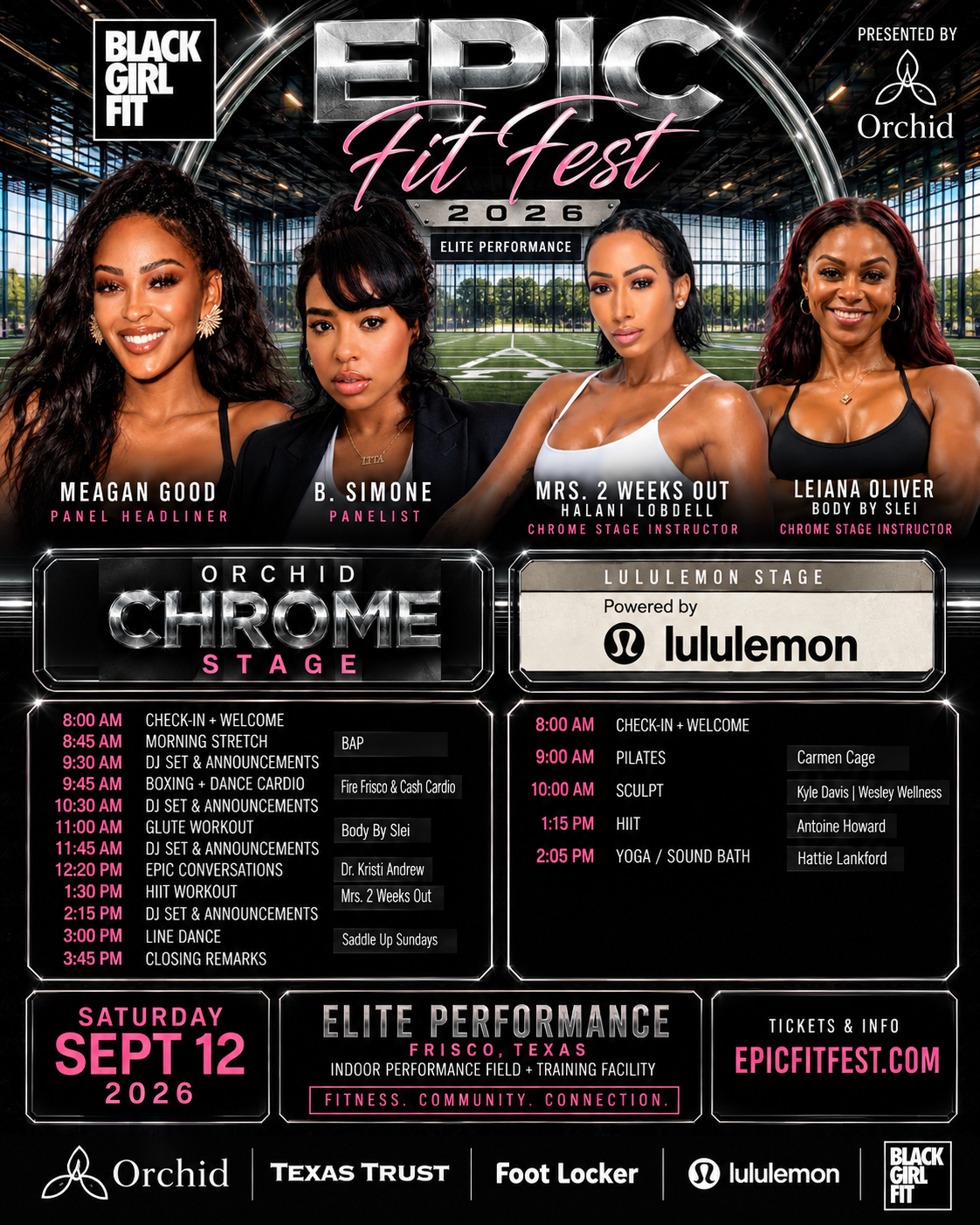 EPIC FIT FEST 2026: REVENGE BODY EDITION RETURNS WITH POWERHOUSE LINEUP AND MISSION TO REDEFINE WELLNESS FOR BLACK WOMEN