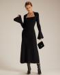 RIHOAS Shares a Fit Check for Fall Occasion Dresses That Starts With Stretch Level