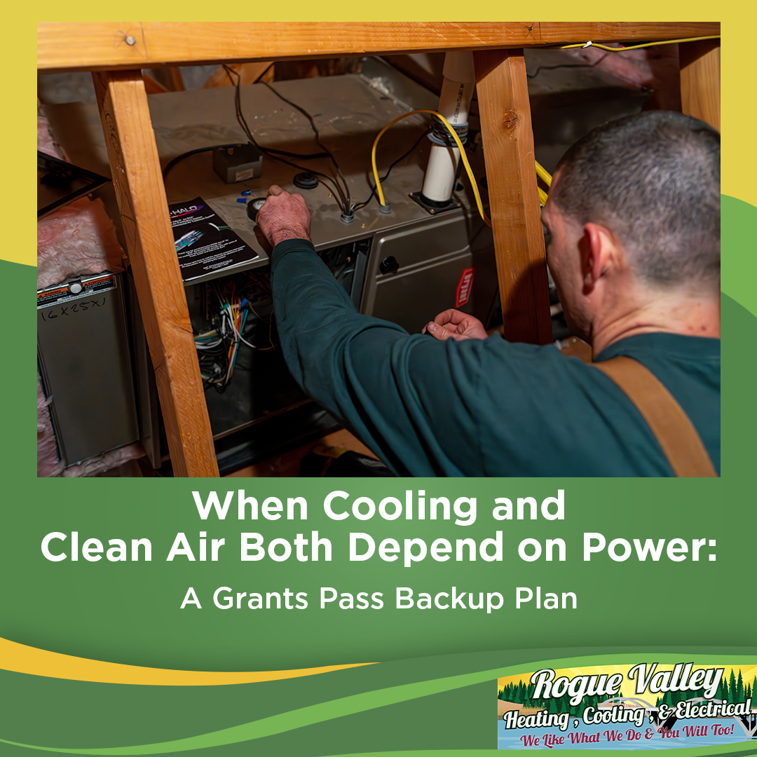 When Cooling and Clean Air Both Depend on Power: A Grants Pass Backup Plan