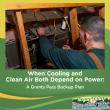When Cooling and Clean Air Both Depend on Power: A Grants Pass Backup Plan