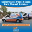 Sacramento's Ozone Season Runs Through October: Cooling Decisions for September Air Alerts