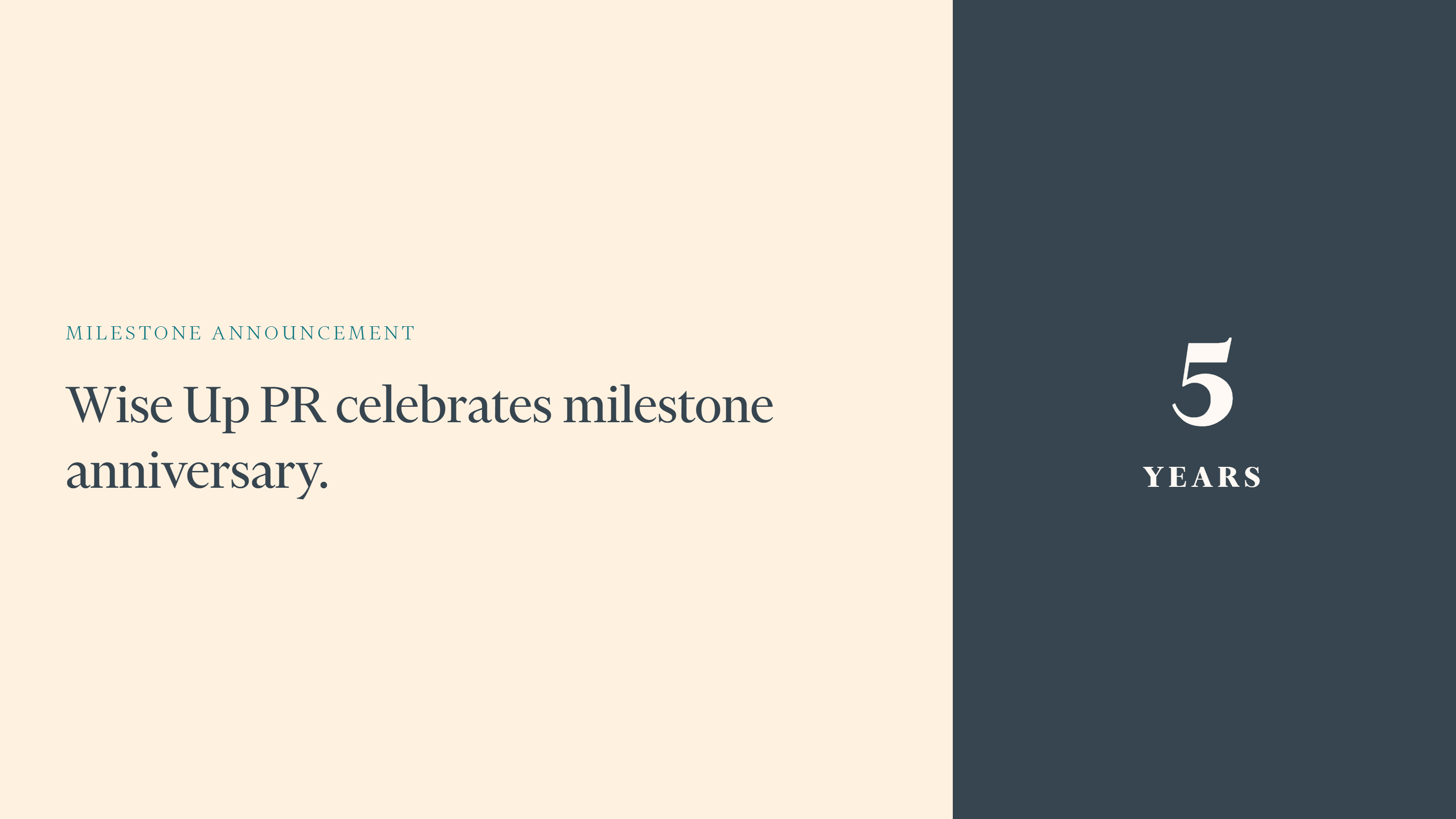 Wise Up PR Celebrates Five Years As A Boutique B2B Public Relations Agency