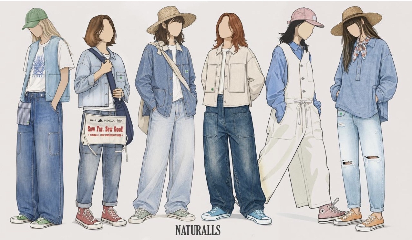 Avalo, The LYCRA Company, Neela, and Soko Unveil ‘Naturalls,’ a Capsule Collection Celebrating More Sustainable Denim