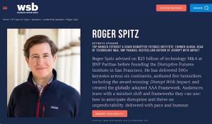 Roger Spitz - Washington Speakers Bureau