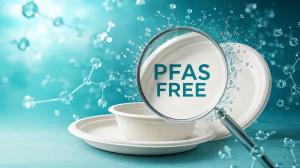 PFAS-free biodegradable disposable bagasse tableware