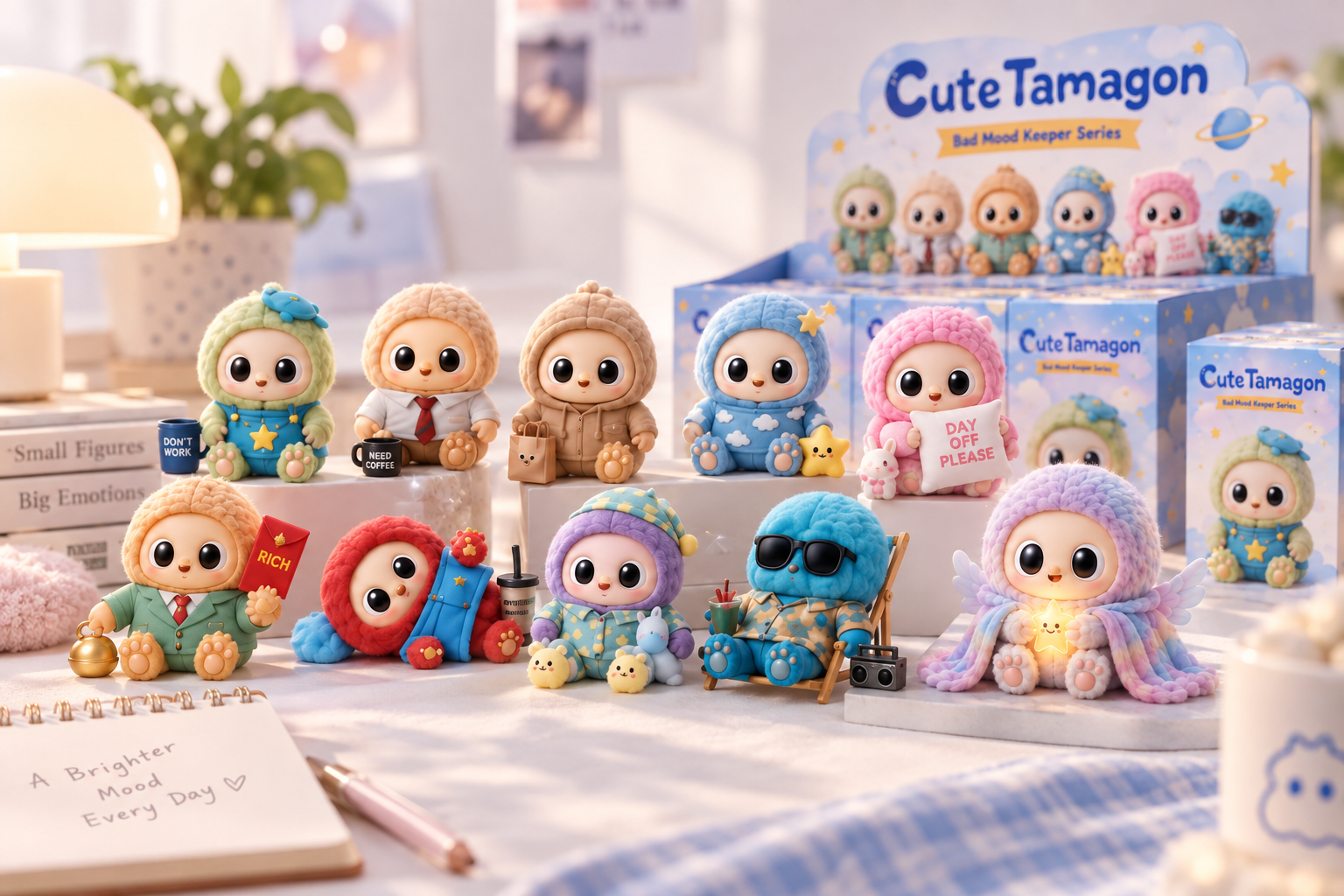 Why CUTE TAMAGON’s ‘Bad Mood Keeper Series’ Gives Collectors More Ways to Find a Favorite