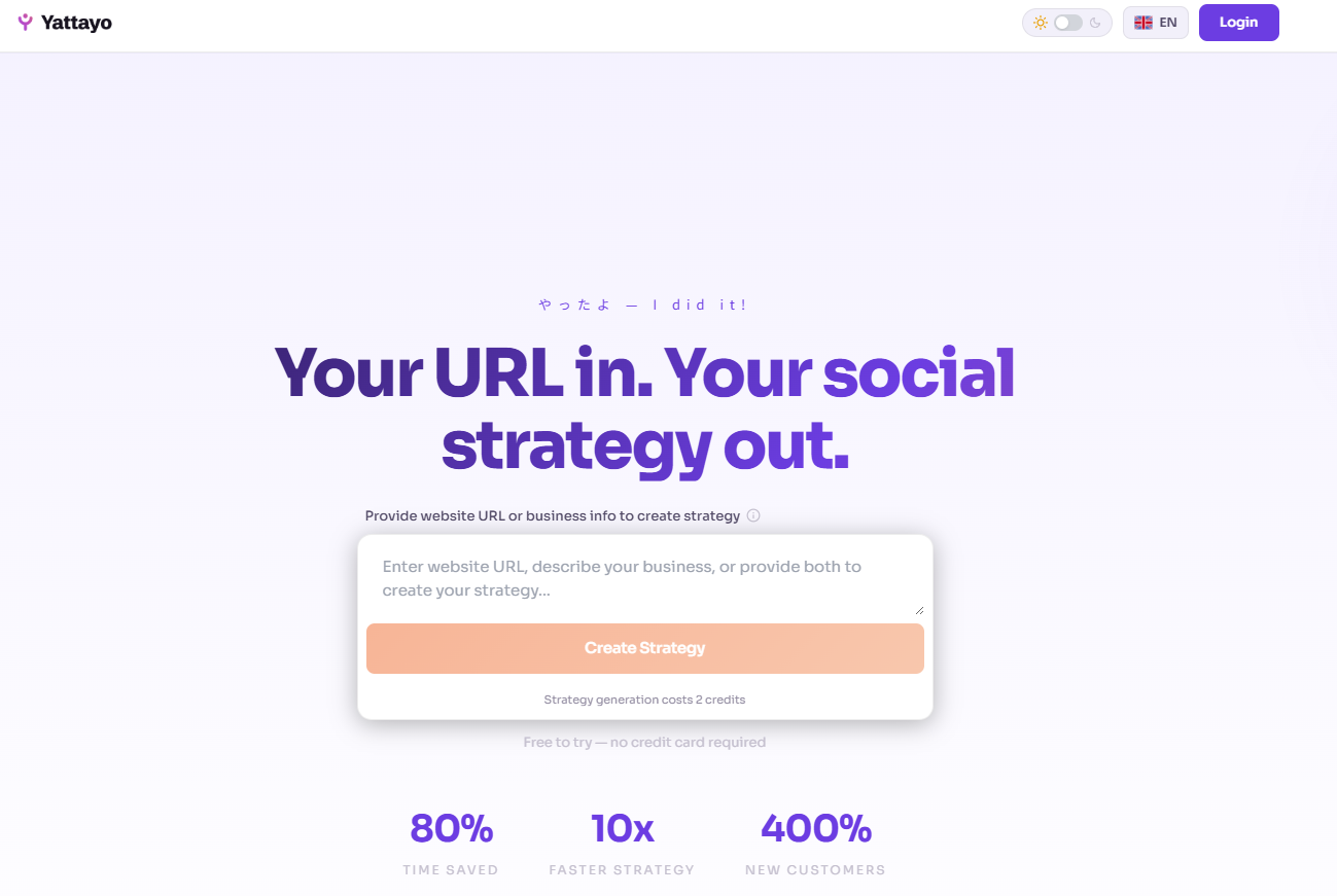 Yattayo AI Launches Autonomous Marketing Platform From a Business URL