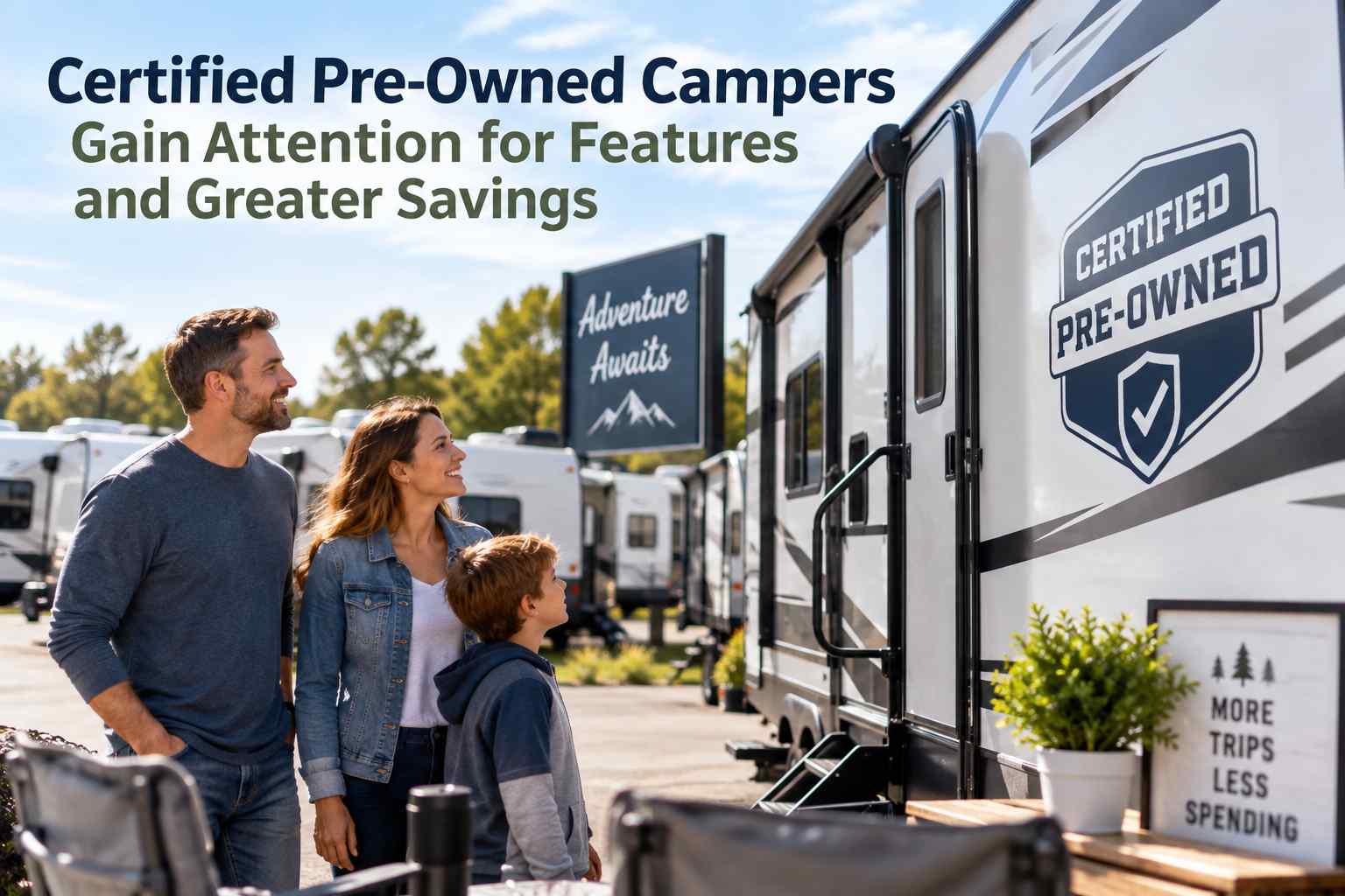 Certified Pre-Owned Campers Gain Attention for Features and Greater Savings