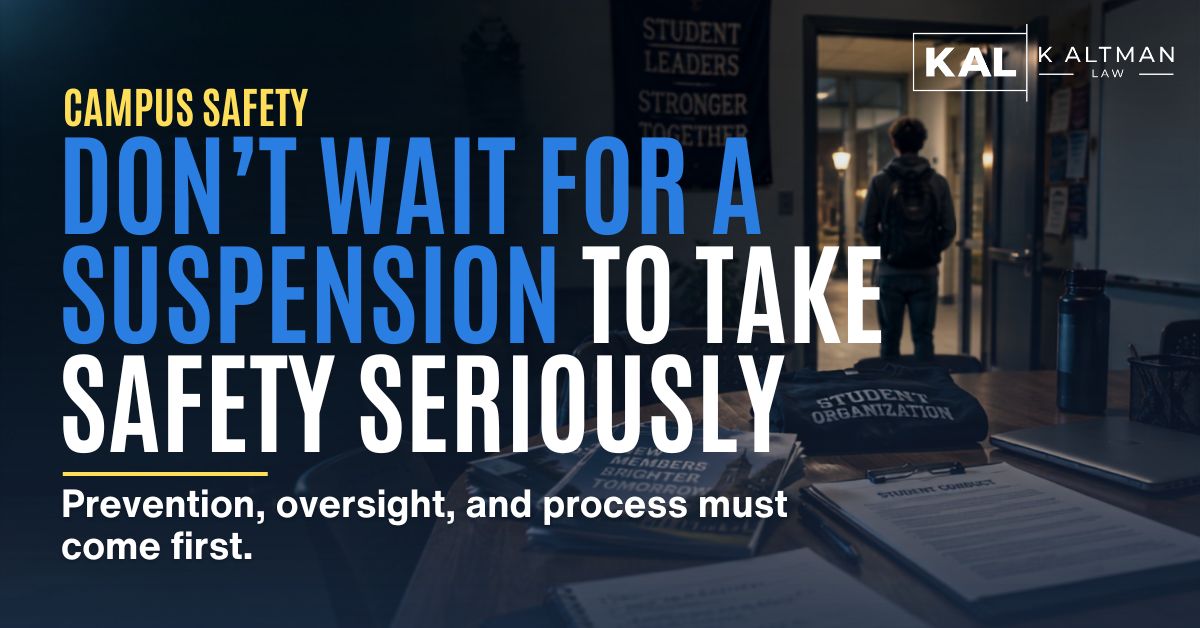 UCLA Chapter Suspensions Highlight the Importance of Clear Hazing-Prevention Processes