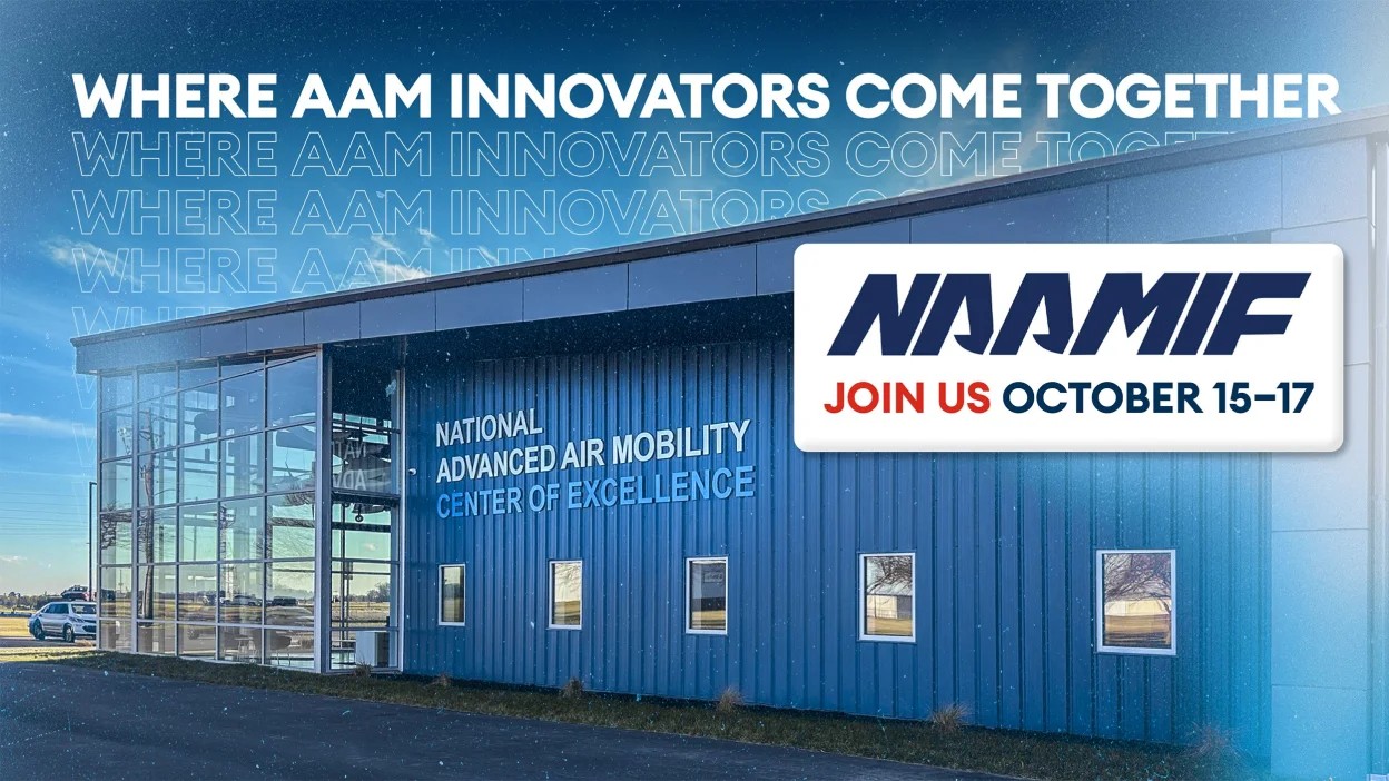 National Advanced Air Mobility Industry Forum Returns Oct. 15 as Industry Shifts from Demonstration to Production