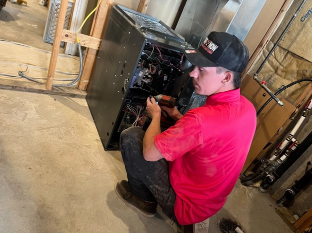 Right Now Heating and Air Donates and Installs New Furnace for Pocatello Marine Corps Veteran