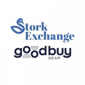 Stork Exchange Logo and Goodbuy Gear Logo