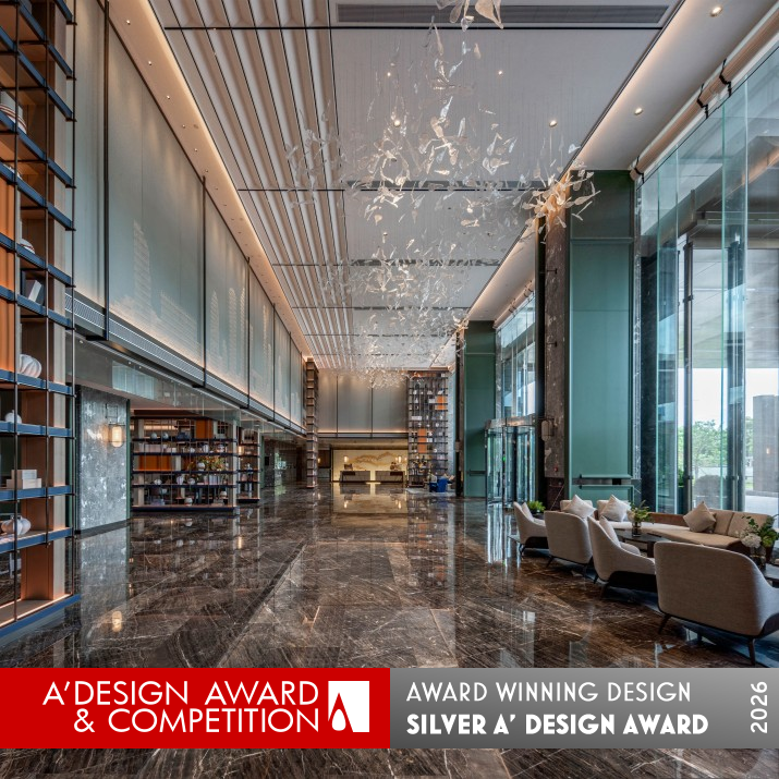 The Mordin Hotel Guangzhou by Shenzhen Mellow Soft Decoration Wins Silver A’ Design Award