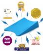JAMM Doorstop - the solution to over hundreds of thousands of finger injuries worldwide caused by slamming doors. 