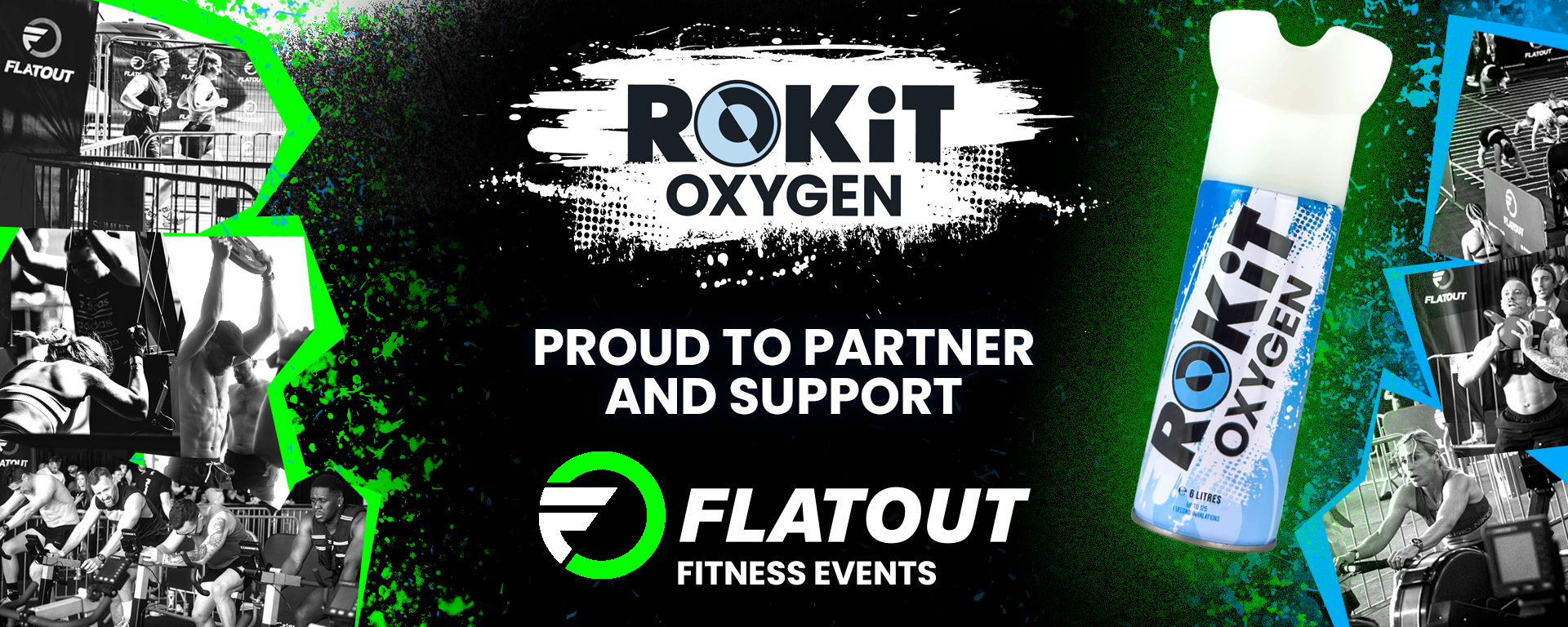 ROKiT OXYGEN PARTNERS WITH FLATOUT FOR BIGGEST-EVER EVENT AT OLD BILLINGSGATE, LONDON