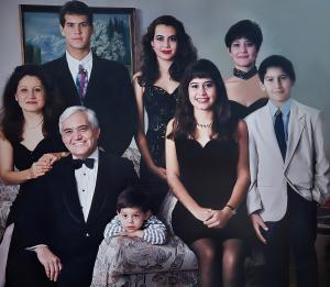 The Walss family commemorating their move to Brownsville, Texas 3