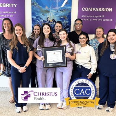 CHRISTUS Trinity Mother Frances Tyler Pediatrics and Pediatric ICU Achieve Certified Autism Center™ Status