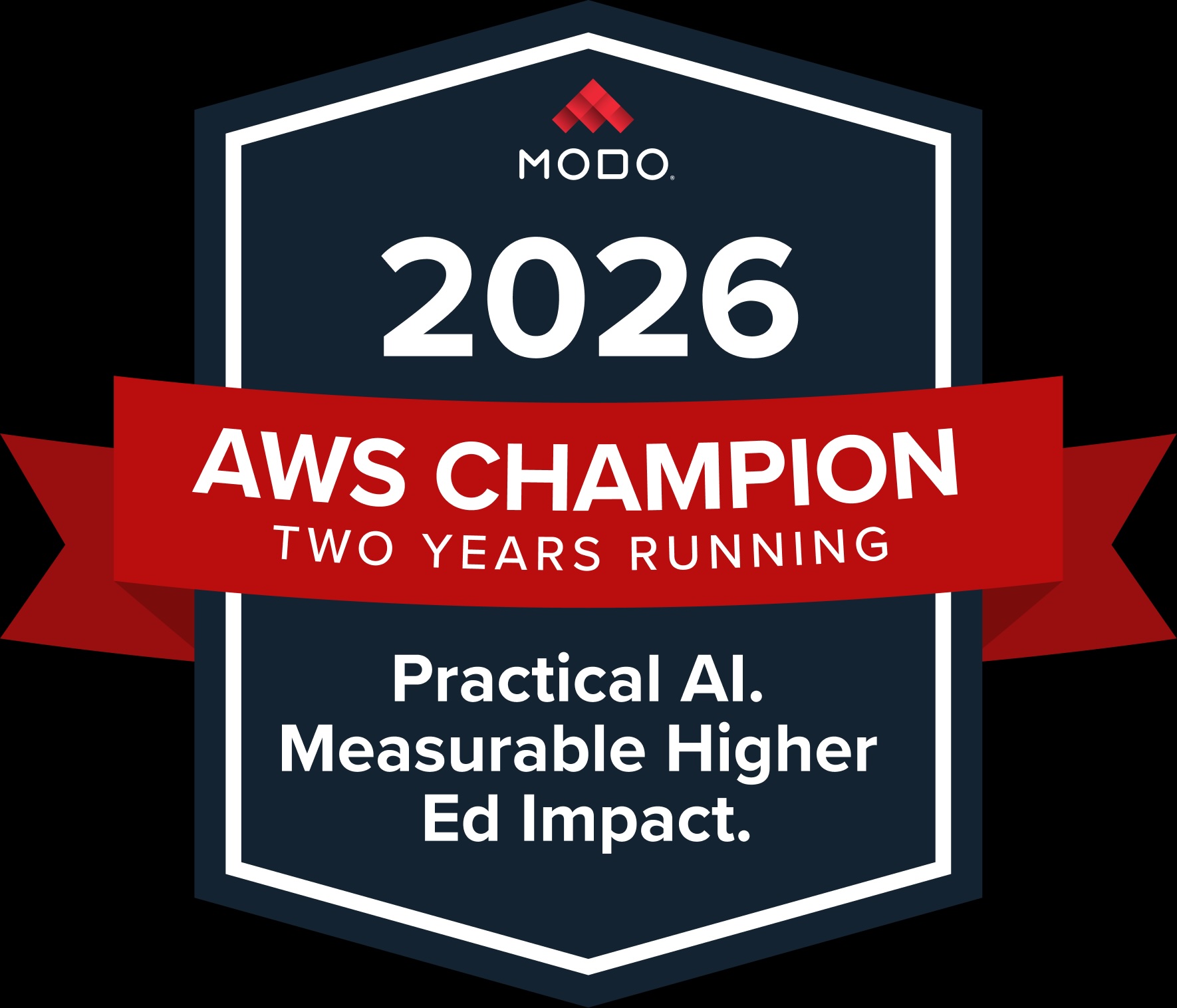 Modo Labs Named AWS Champion for Higher Education AI Innovation for Second Consecutive Year