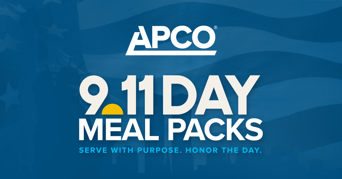 APCO Holdings Gives Back Through 9/11 Day Meal Pack Initiative