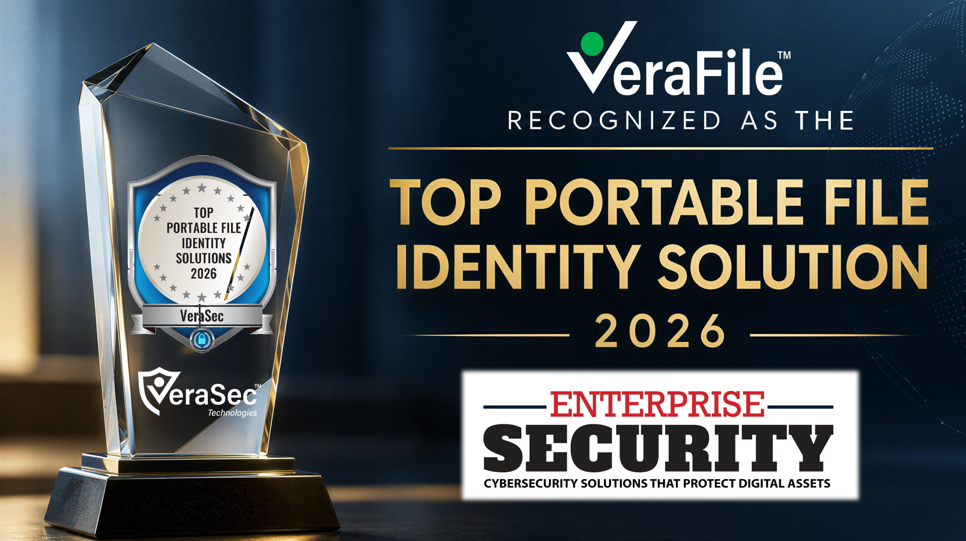 VeraSec Selected as the 2026 Top Portable File Identity Solution