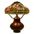 Woody Auction's October 17 auction will feature a Tiffany Studios 'Peony' table lamp, Wave Crest, carnival glass, more
