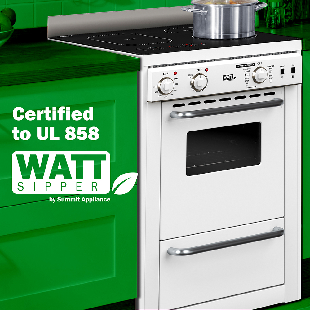 Wattsipper by Summit Appliance Becomes the First Battery-Free 120V Range To Meet UL 858 Standards