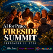 AI for Peace Invites AI Innovators, Indigenous Leaders, and Peacemakers to September 21 Fireside Summit