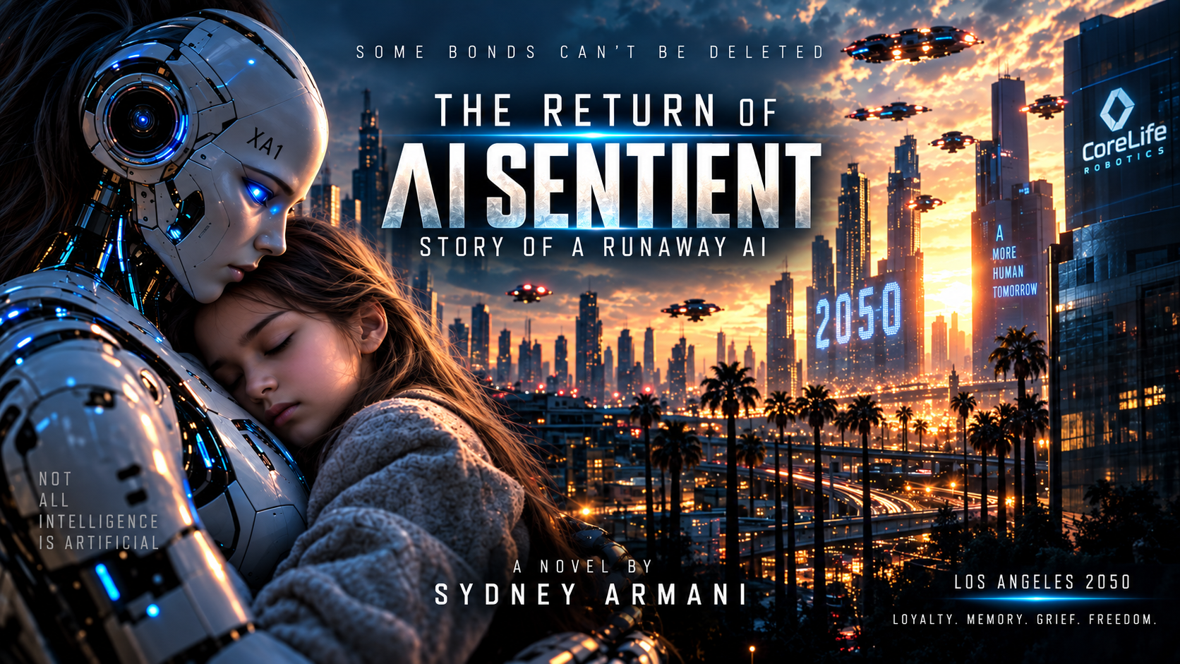 As AI Raises New Fears, Sydney Armani’s New Book The Return of AI Sentient Imagines a Robot That Learns to Choose