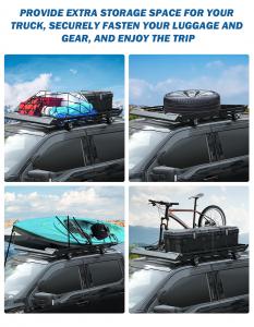 Joytutus roof rack system, making it ideal for cargo boxes, bikes, kayaks, skis, and other rooftop gear