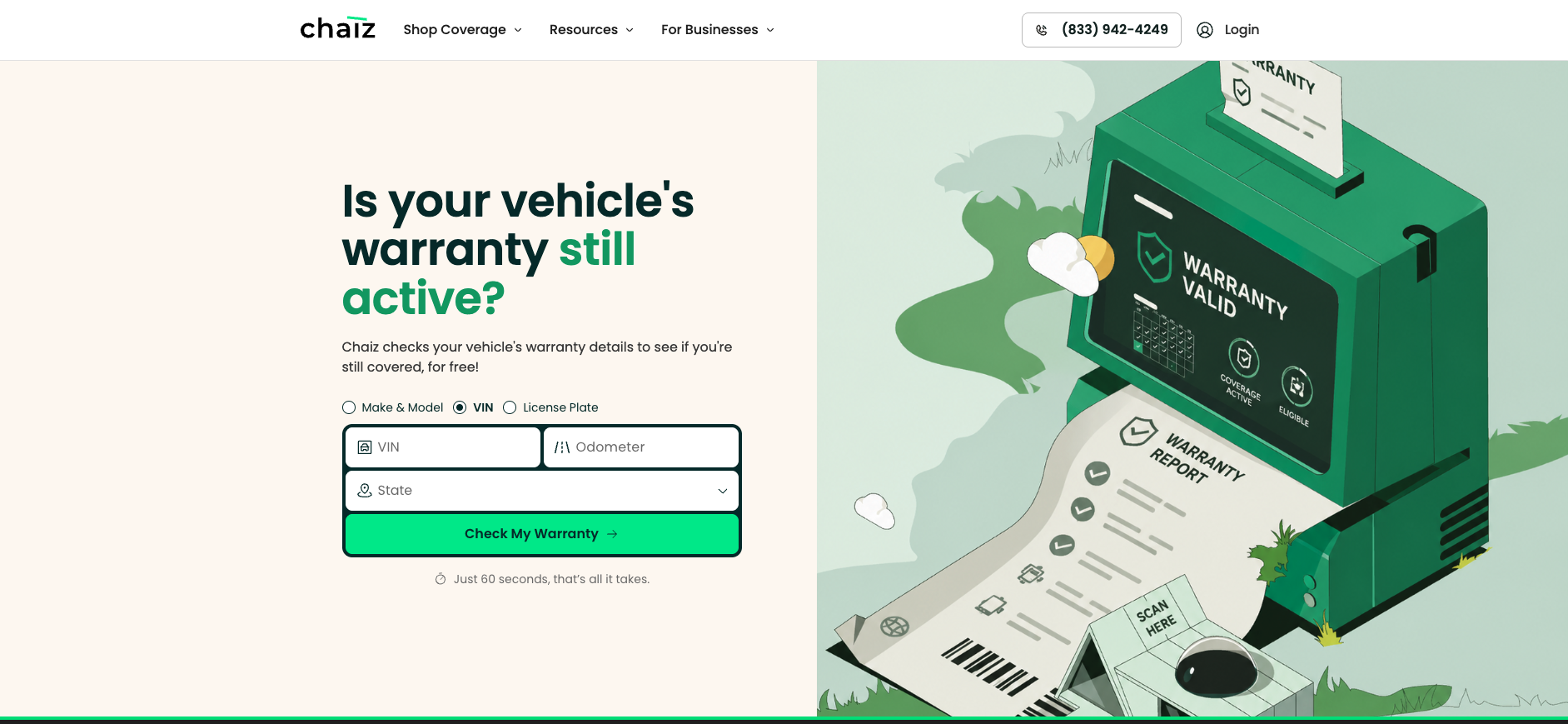 Chaiz Launches Free Tool That Tells Drivers Exactly When Their Warranty Runs Out