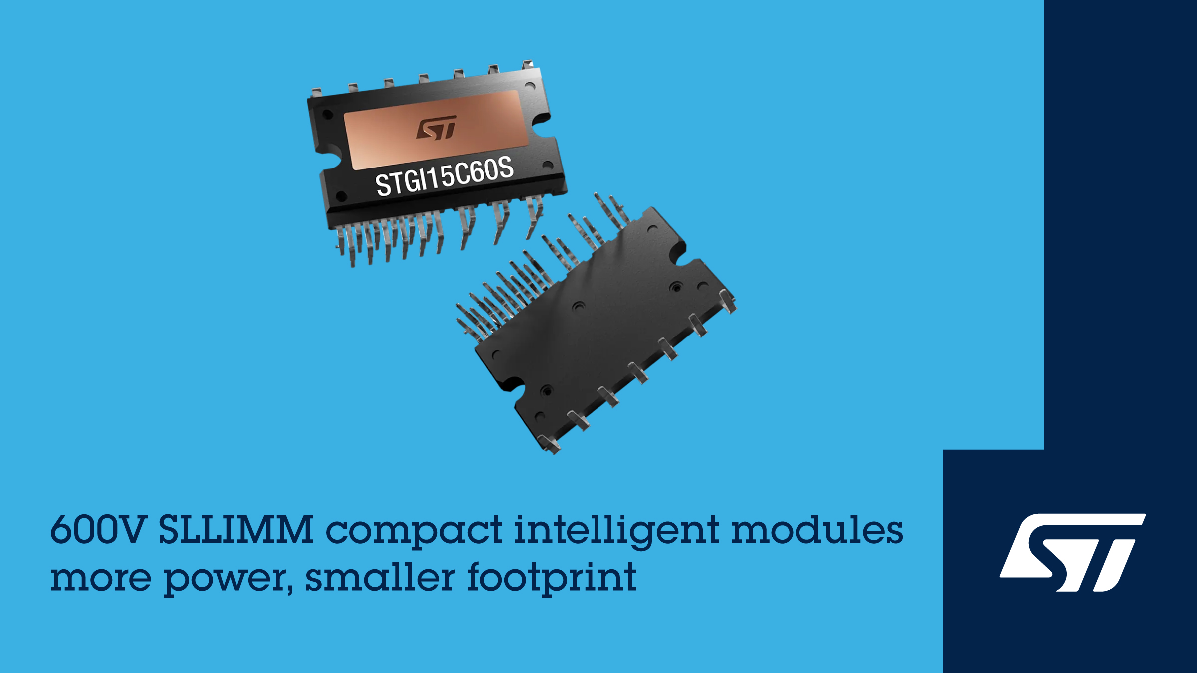 STMicroelectronics reveals sizably smaller intelligent power modules for air conditioners, heat pumps, and appliances