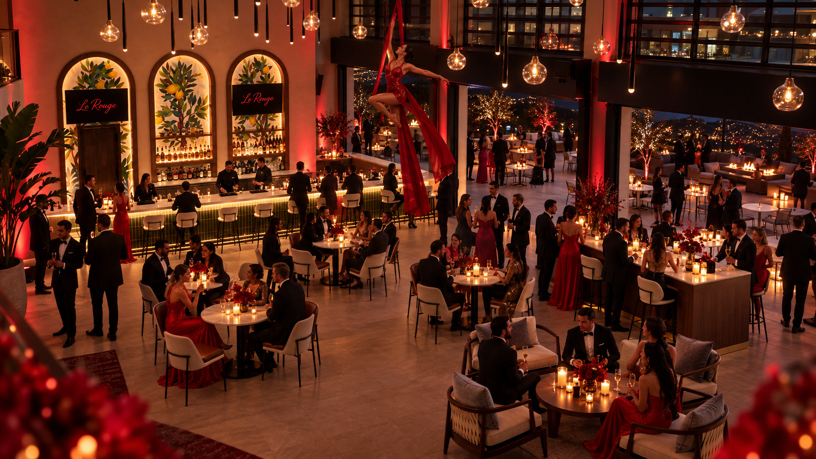 Le Rouge Brings an Immersive New Year’s Eve Experience to the Monterey Peninsula