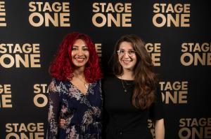 Rafia Hussain and her mentor Zareen Walker