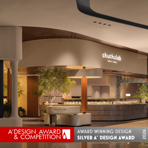 The A' Design Award has announced Chuchulab Short Cakes, a dessert shop interior created by Hhhhsstudio Design Co Chuchulab Short Cakes by Hhhhsstudio Design Co.,Ltd.