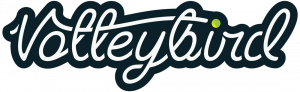 Volleybird logo — a premium sport discovery company for tennis, pickleball, padel and golf players.