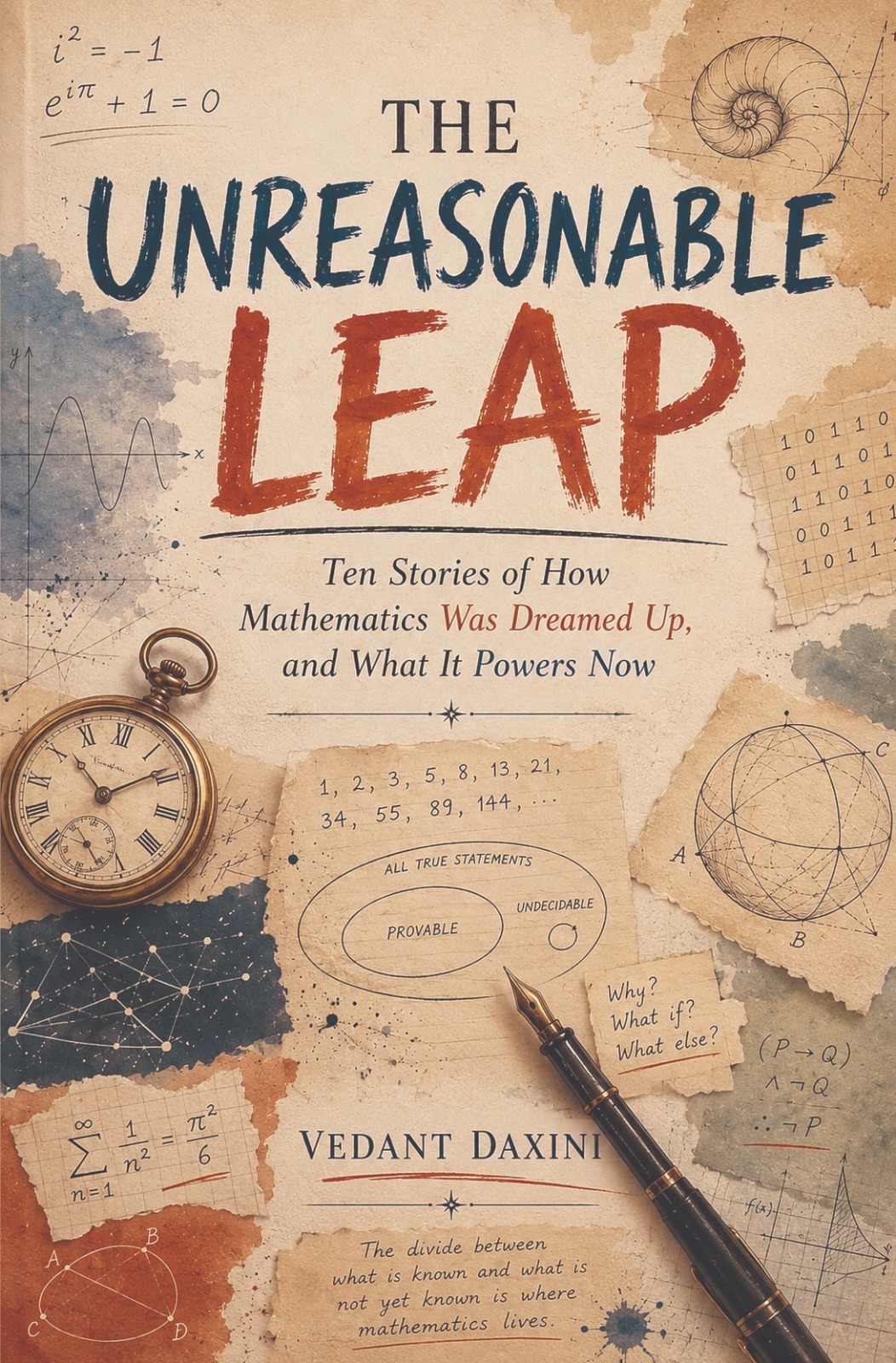17-Year-Old Author Vedant Daxini Publishes ‘The Unreasonable Leap,’ Reimagining Ten Mathematical Discoveries