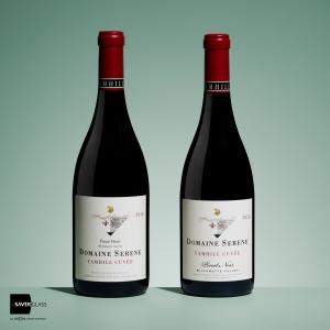 Domaine Serene and Evenstad Estates: Standard vs. 30% Reduced-Weight Saverglass Bottle