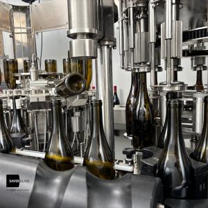 Lightweight Saverglass Bottle Performing on Domaine Serene High-Speed Bottling Line