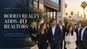 Rodeo Realty, the independent Southern California brokerage founded by Syd Leibovitch, has added 40 new agents to its roster since early June new agents join Rodeo Realty